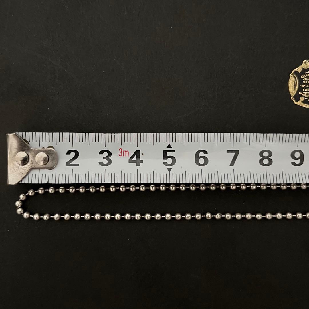 【良品❗️】 クロムハーツ chromehearts ボールチェーン 44cm