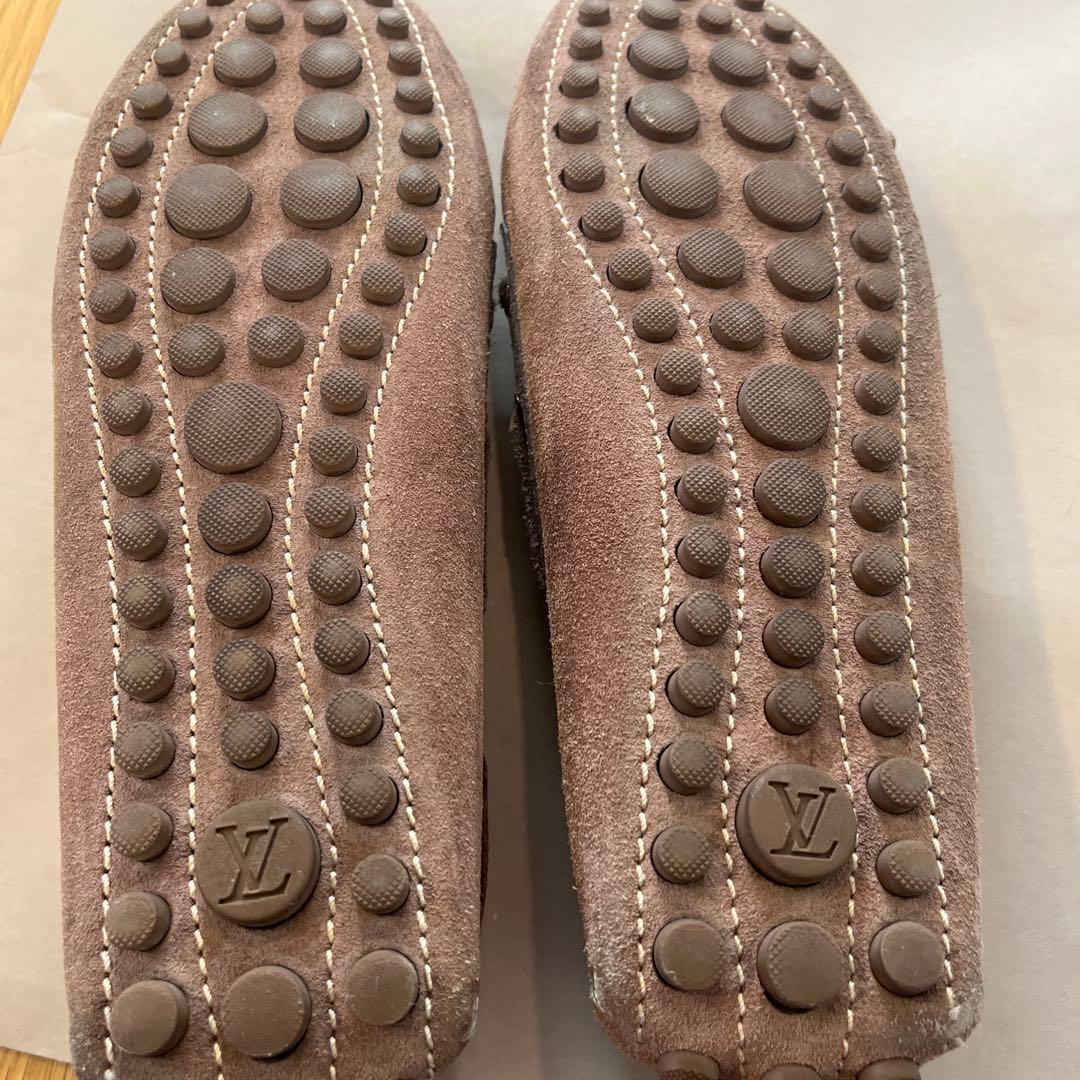 Louis Vuitton ブラウン モカシン