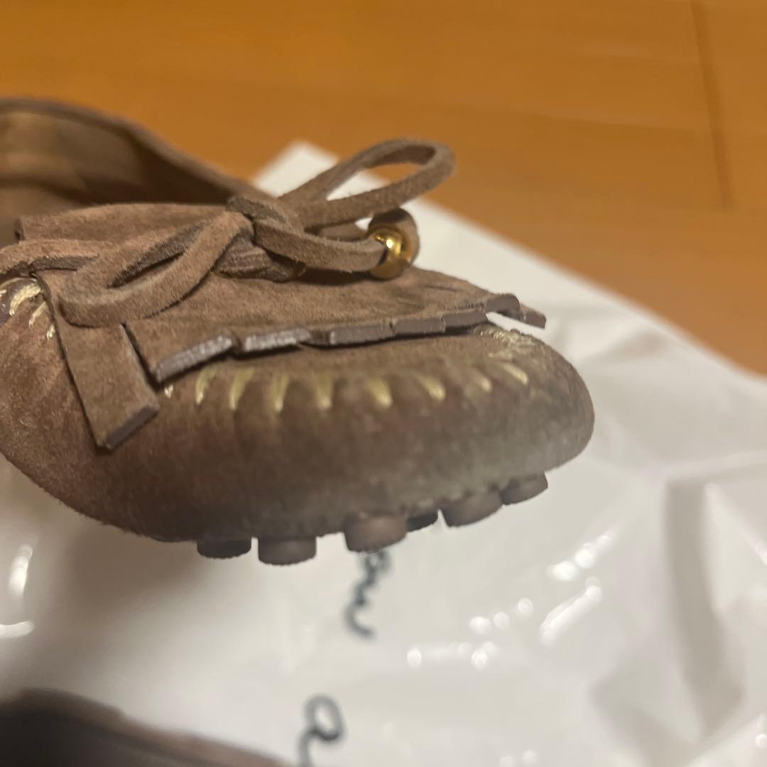 Louis Vuitton ブラウン モカシン