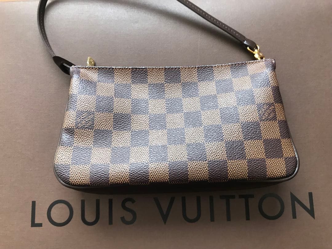 ❗️大セール中❗️ルイヴィトン ポーチ ダミエ ポシェットアクセソワール エベヌ