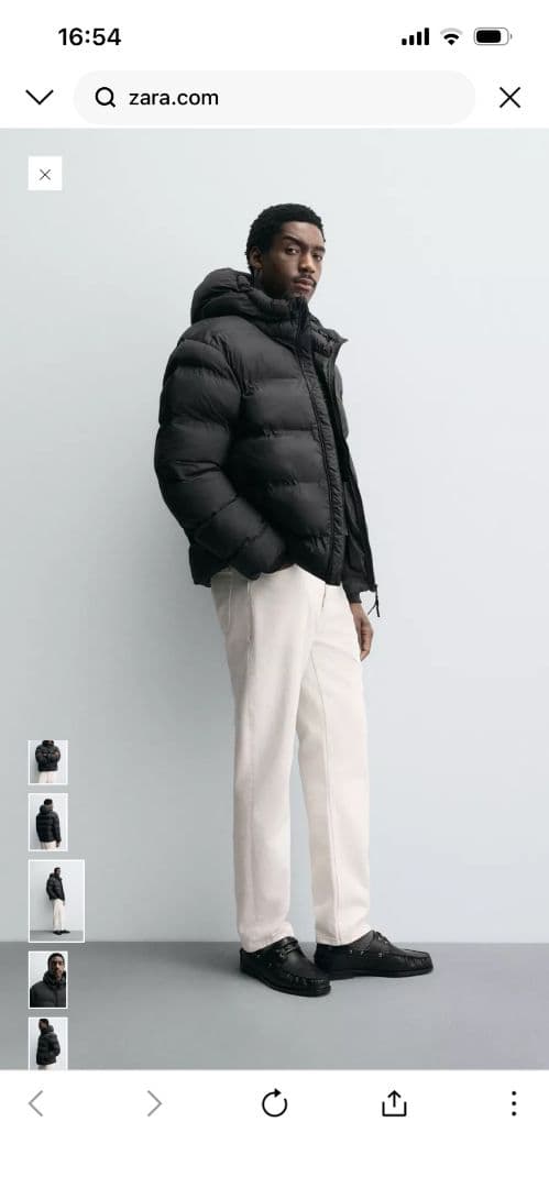 ⭐︎pop様⭐︎ 今季　撥水加工フード付きパフジャケット