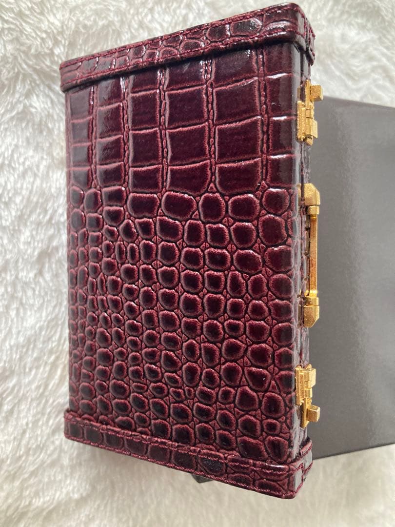 【新品】⭐︎激レア⭐︎BALLY バーガンディ 名刺入れ