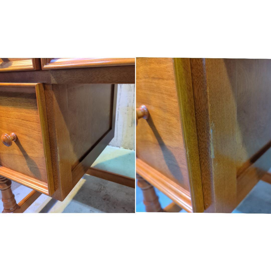 横浜ダニエル ドレッサー 鏡台 丸型ミラー ビンテージ アーリーアメリカン