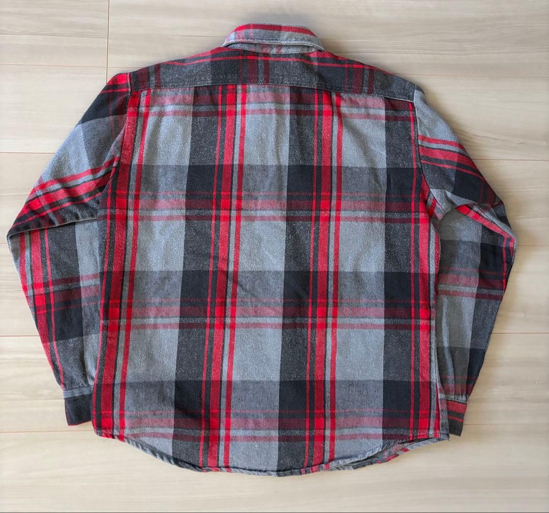 FIVE BROTHER チェック　ヘビー　ネルシャツ 16 L 16½ USA