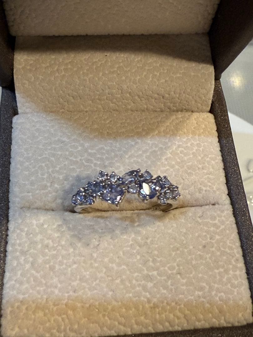 た*）様 【美品】定価18万　BIZOUX タンザナイト pt900 リング