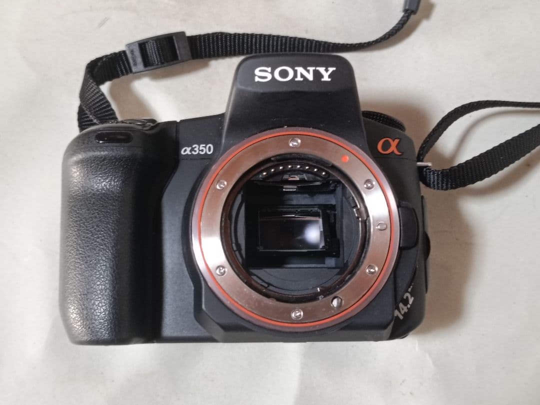 SONY α350 デジタル一眼レフカメラ 本体+18-70mmレンズ