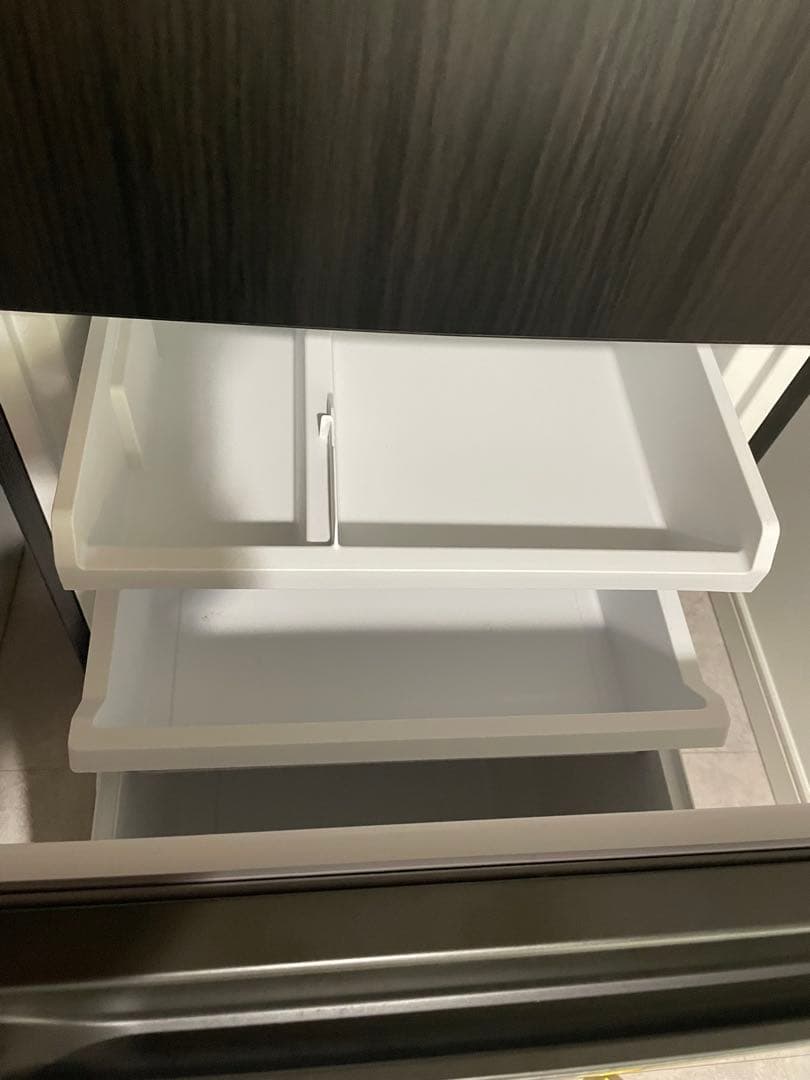 【美品】AQUA 2ドア冷蔵庫 （2025年製・ウッドブラック）