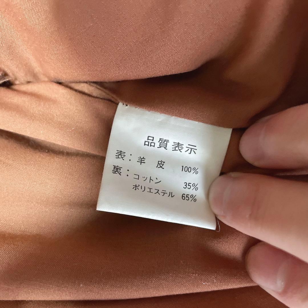 A-2 フライトジャケット 40R ブラウン　羊革