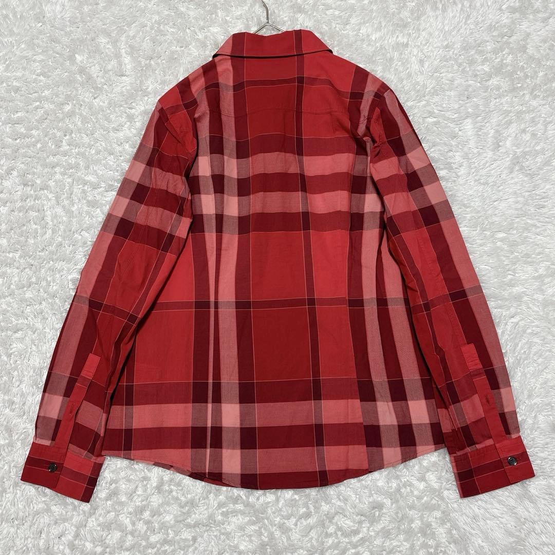 【BURBERRY LONDON】メガチェック ノヴァチェックシャツ 長袖