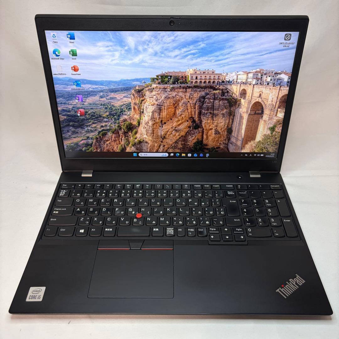 美品 ThinkPad L15 第10世代 i5 8GB 15.6型 フルHD