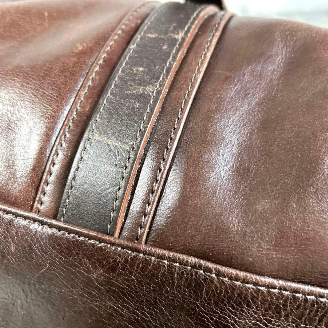 バッグ alfredo BANNISTER/leather Boston bag/Y2K