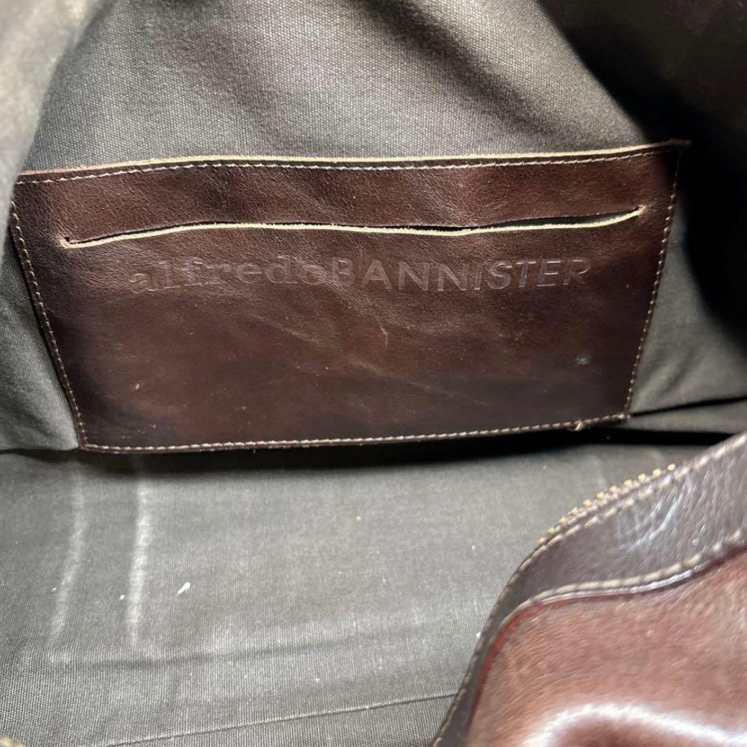 バッグ alfredo BANNISTER/leather Boston bag/Y2K