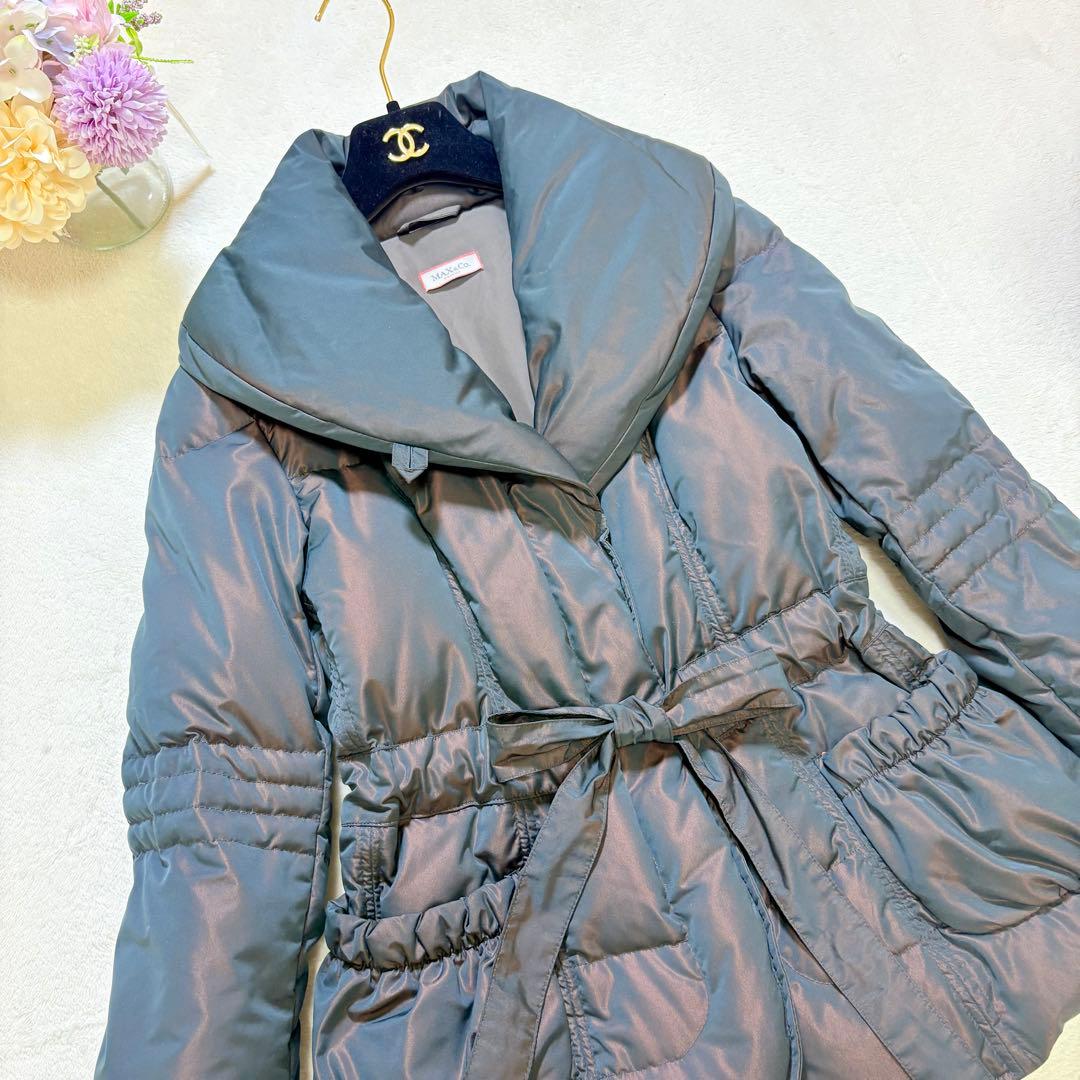 Max&Co マックスマーラ　ハーフダウンコート　シャイニングカラー　38