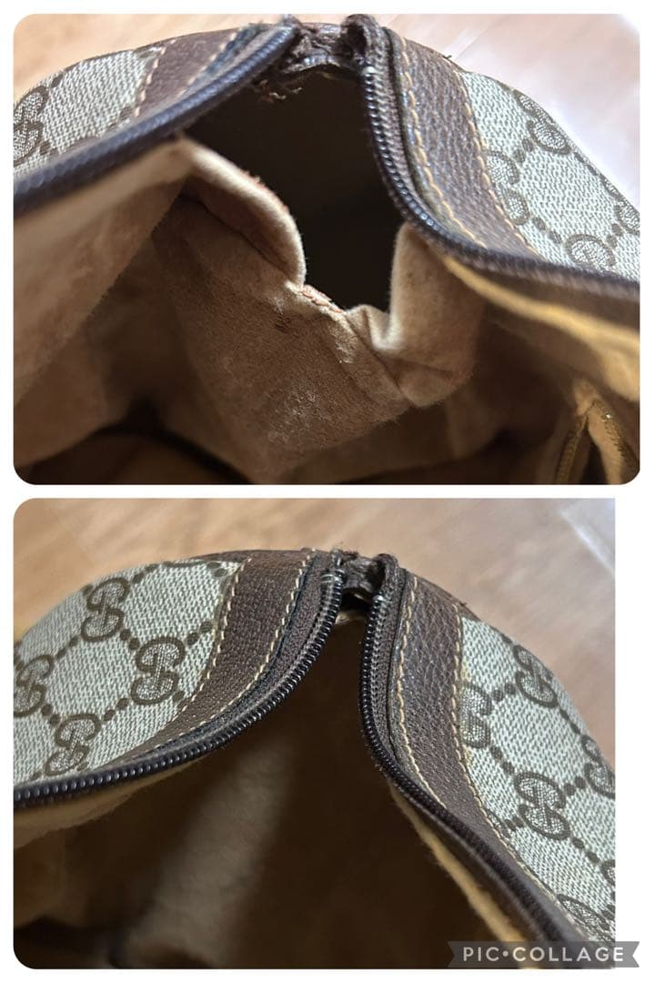 GUCCIオールドグッチ　シェリーライン　ミニボストン　ハンドバッグ