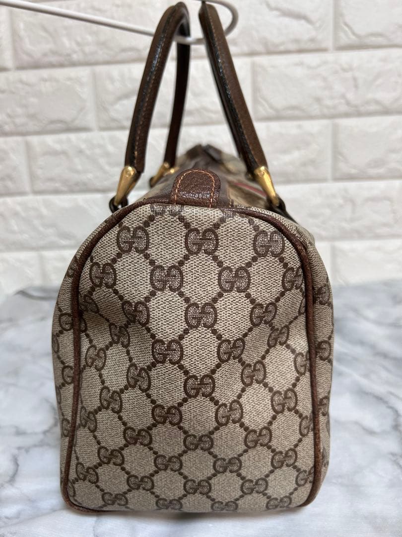 GUCCIオールドグッチ　シェリーライン　ミニボストン　ハンドバッグ