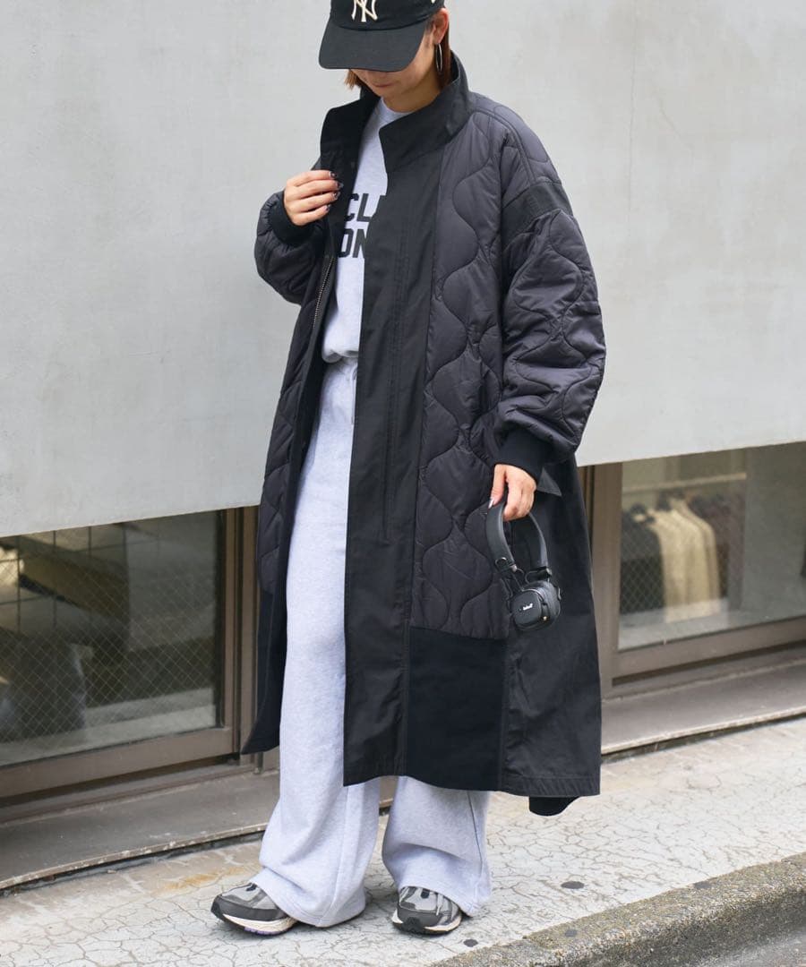 etsinta 切替マキシミリタリーコート