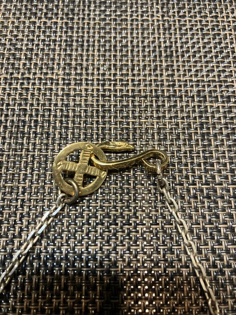 イーグルペンダント、細角チェーン、イーグルフックホイールセット、シルバー925