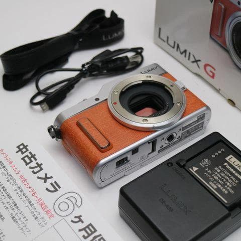LUMIX G ミラーレスカメラ オレンジ/シルバー 美品