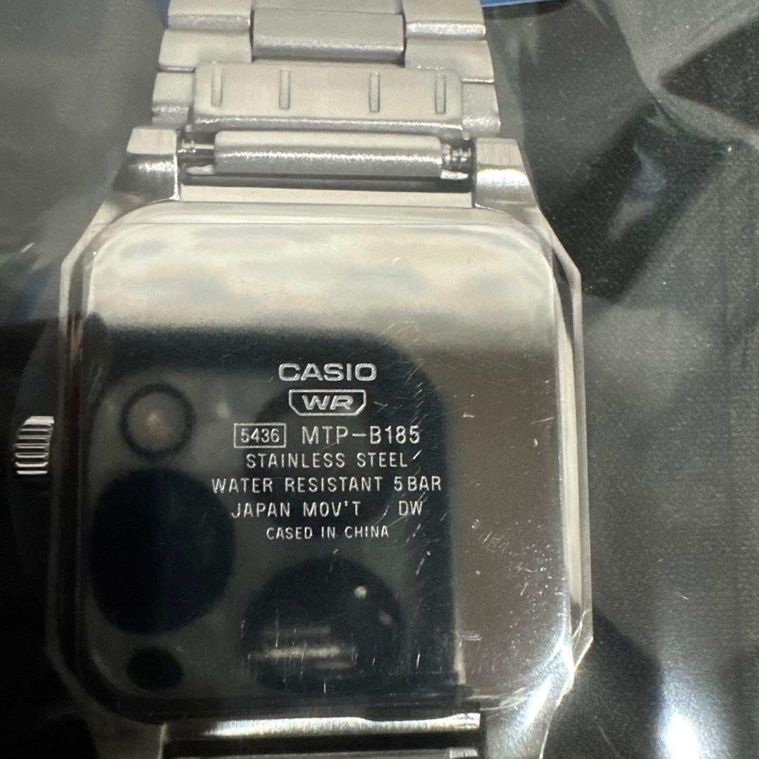 ち*い様 新品　CASIO MTP B185D 2A2V カシオ　クォーツ　時計