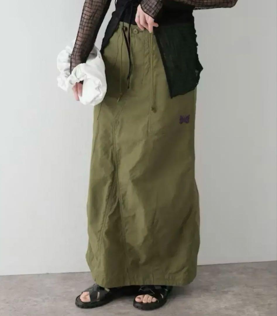 値下げ　NEEDLES String Fatigue Skirt ロングスカート