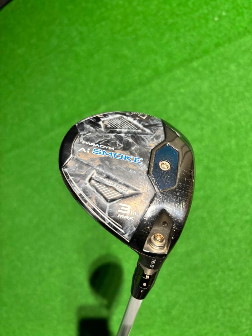 『希少』キャロウェイAIスモークmax 3HL ウッド　ヘッド単品