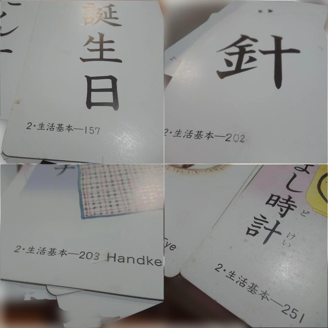 家庭保育園たのしい絵カード 1500枚 ABC CD付き