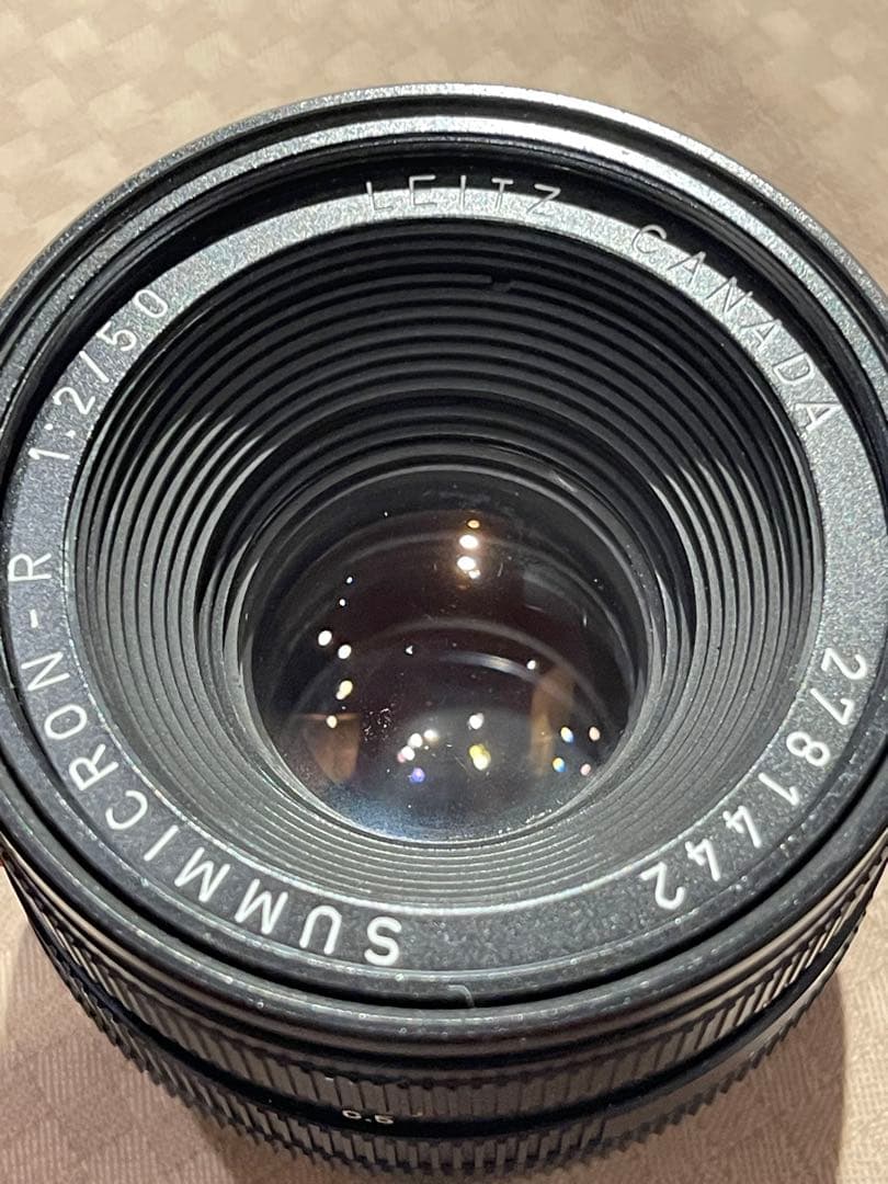 Leica SUMMICRON-R 50mm f/2 レンズ　3CAM