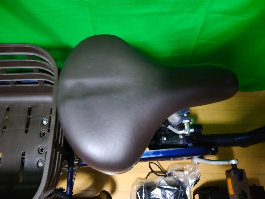 【美品】ブリヂストン 電動アシスト三輪自転車 ラクットワゴン 大容量バッテリー