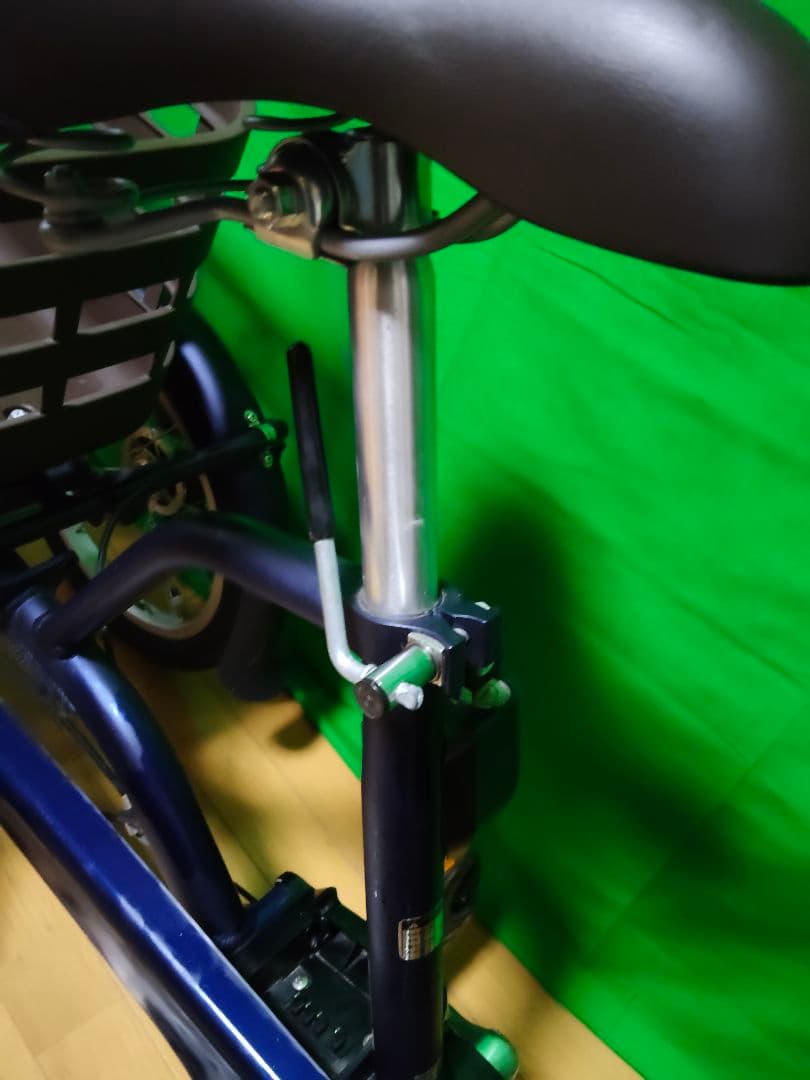 【美品】ブリヂストン 電動アシスト三輪自転車 ラクットワゴン 大容量バッテリー