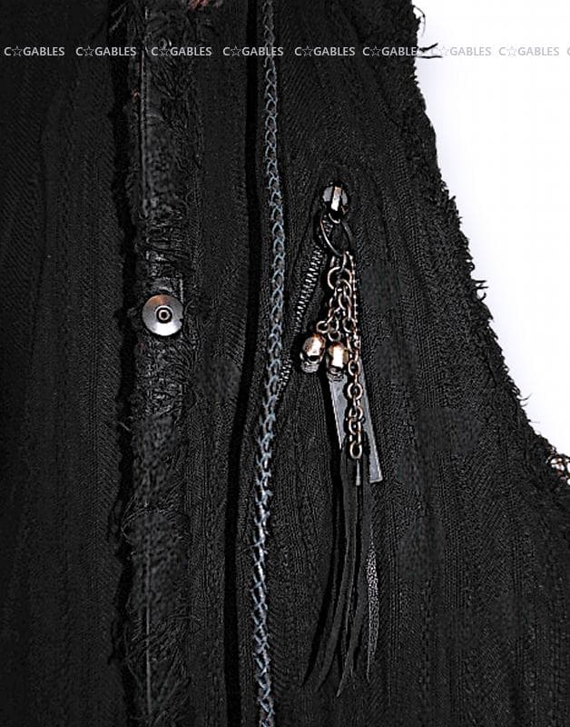 KMRII ケムリ　BLACK SHADOW フード付きベスト　激レア　希少