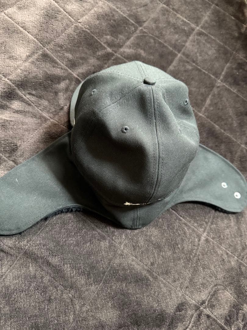 supreme Earflap New Era cap キャップ 黒 7 5/8