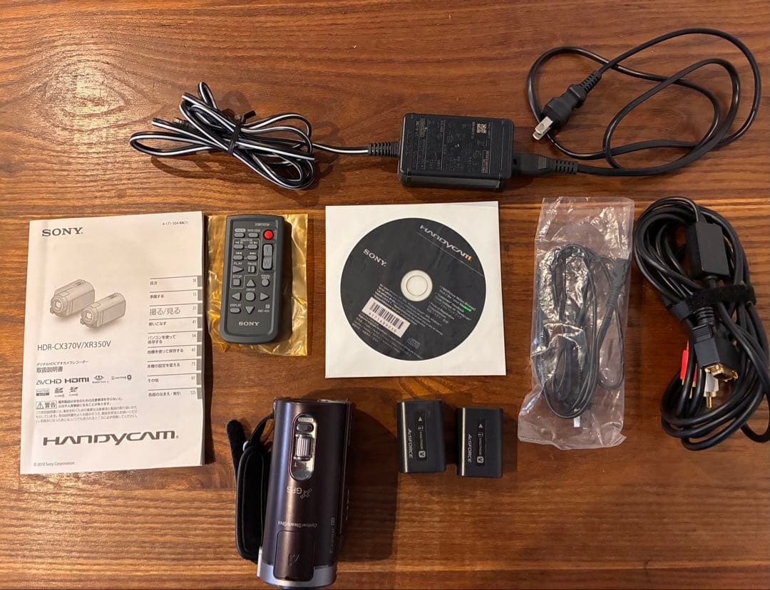 SONY ビデオカメラ HDR-CX370V ハンディカム HD