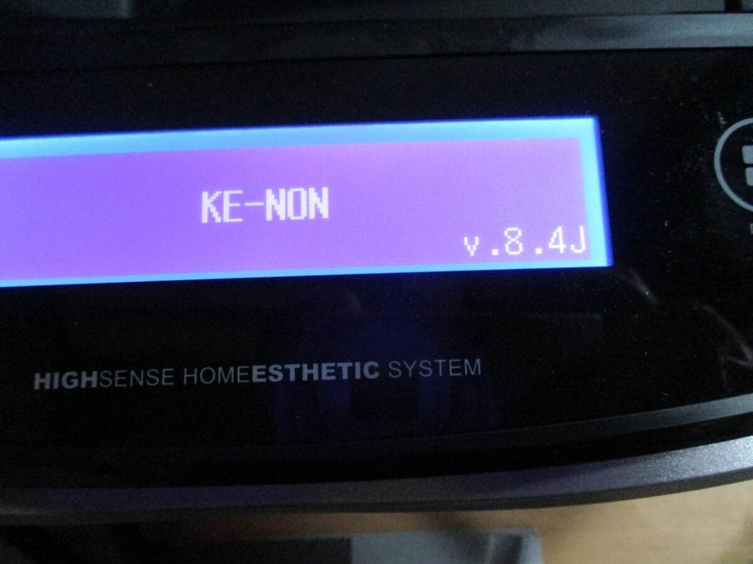 ケノン　高級脱毛器　NIPL-2080　バージョン８．４　美品　動作確認済み