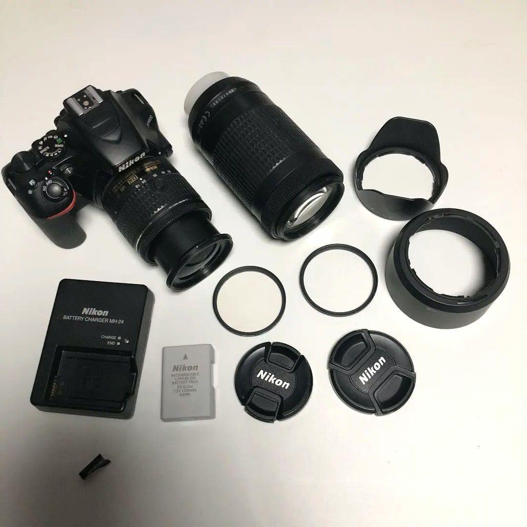 Nikon D3500 一眼レフ　 ダブルズームキット　レンズ おまけ 訳あり