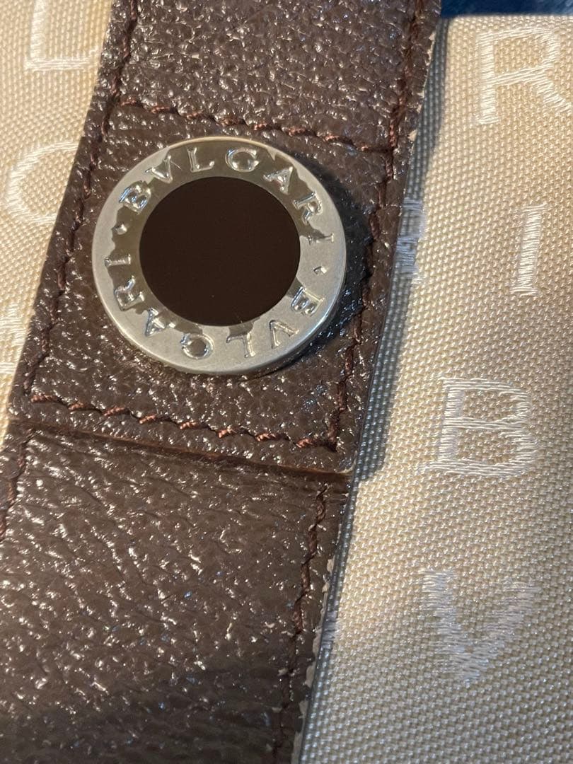 BVLGARI ロゴプリント トートバッグ