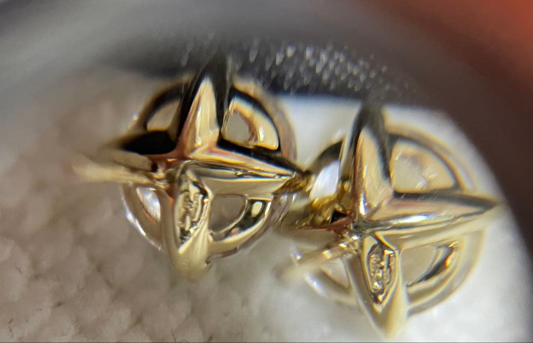 【MIZUKI】★ 希少 ★ 14KYG クォーツピアス