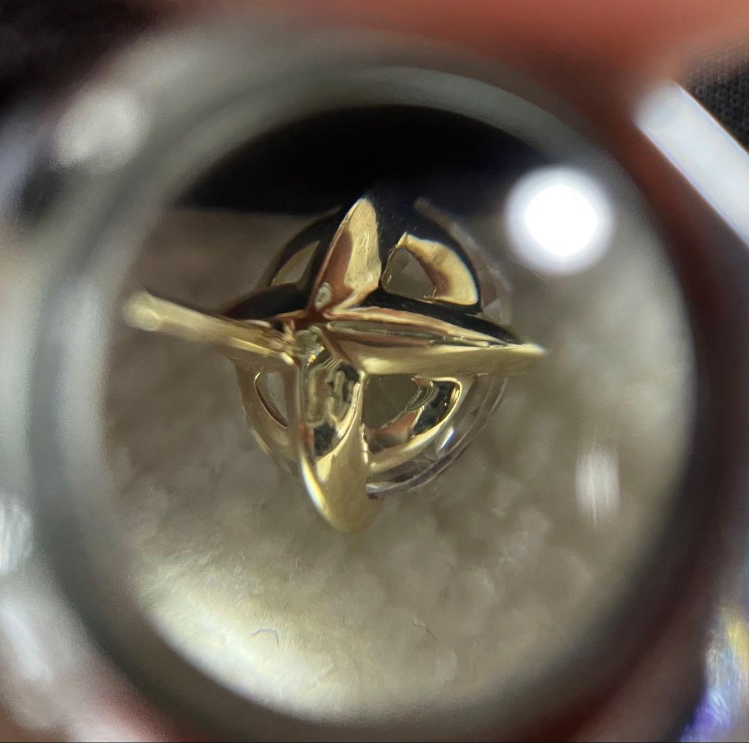 【MIZUKI】★ 希少 ★ 14KYG クォーツピアス