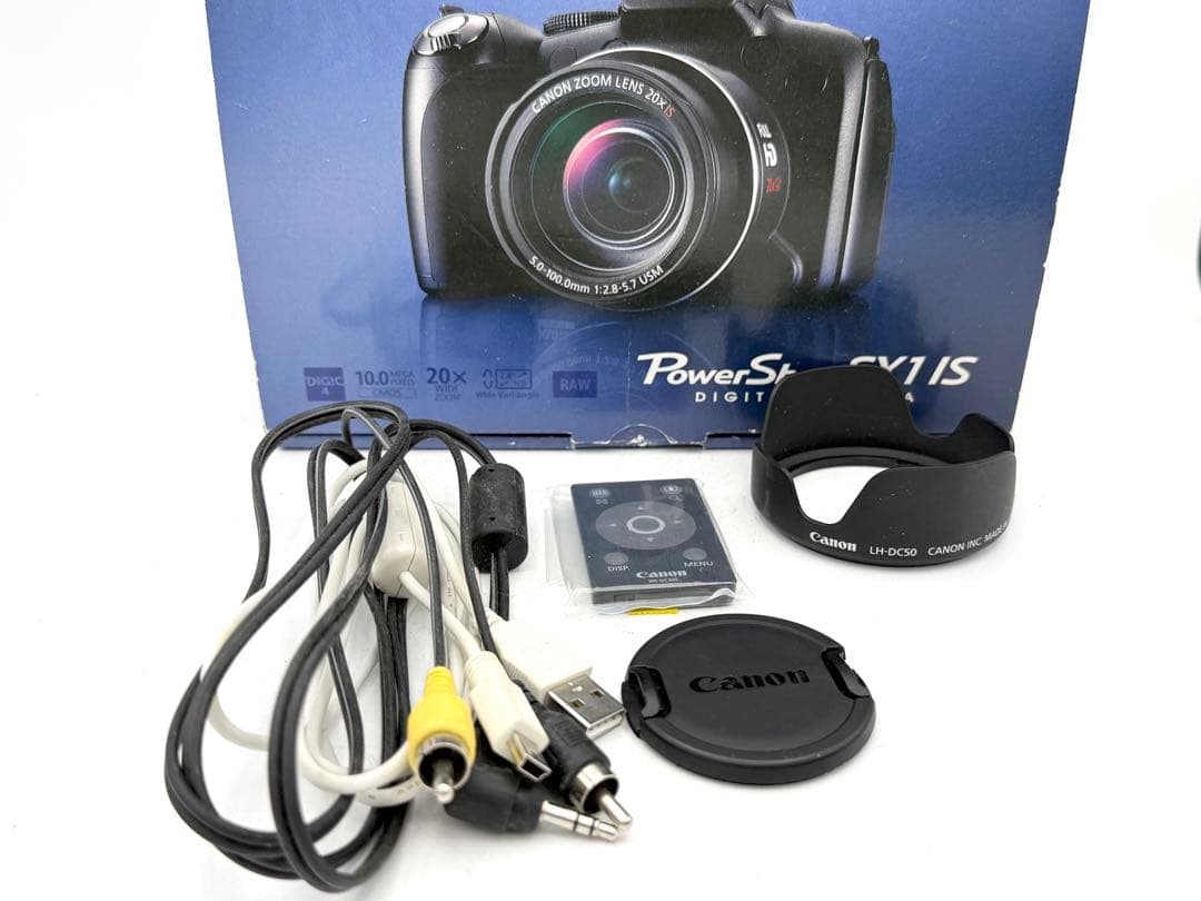 【完動品】Canon PowerShot SX1 IS 動作確認済み