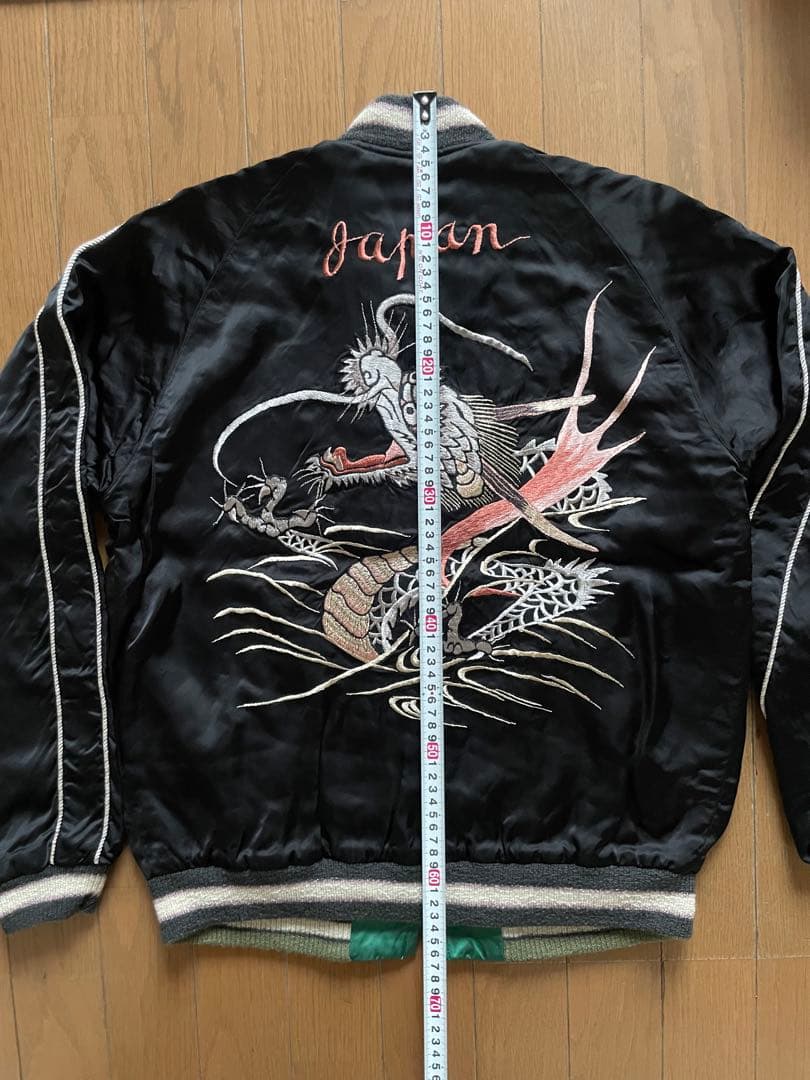 【美品】テーラー東洋 港商 スカジャン 龍 ドラゴン Mサイズ