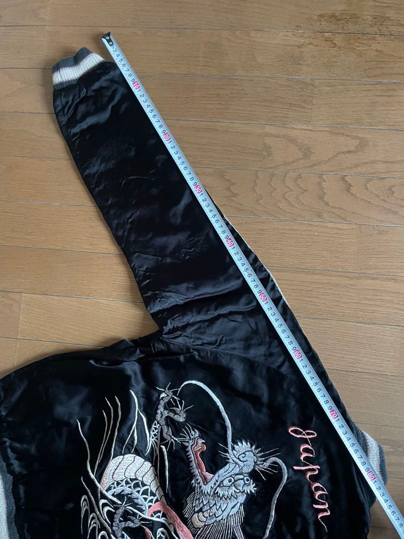 【美品】テーラー東洋 港商 スカジャン 龍 ドラゴン Mサイズ