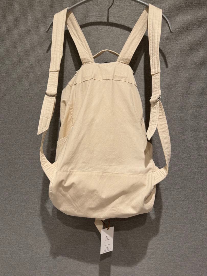 【takeshi kanda】キャンバスリュック/きなり