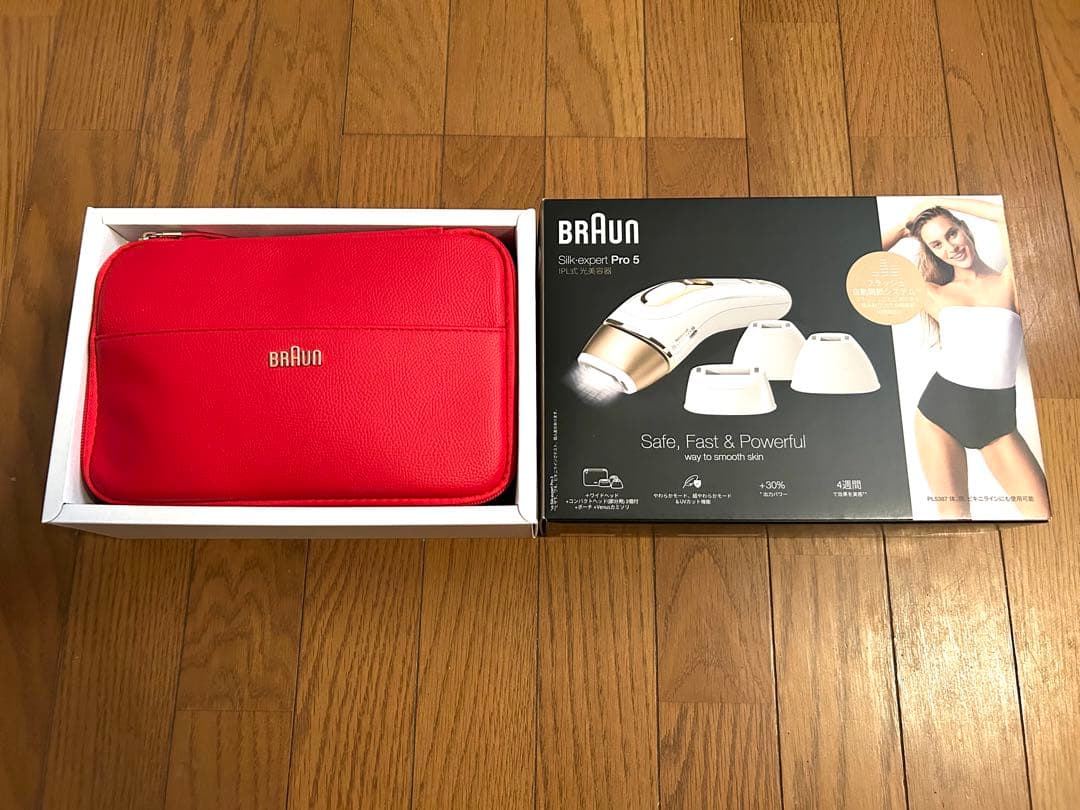 【未使用品】BRAUN Silk-expert Pro 5 光脱毛器PL5387