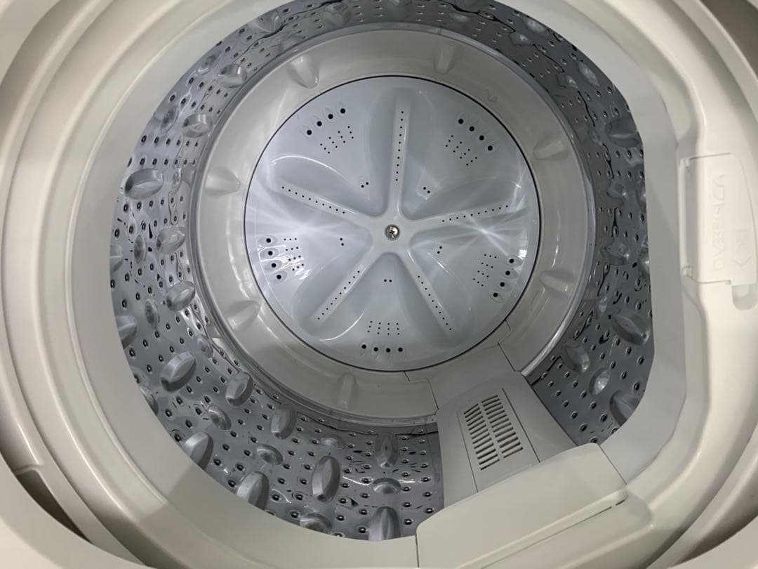 ニトリ 全自動洗濯機 6kg NT60T1WH 2025年製 美品