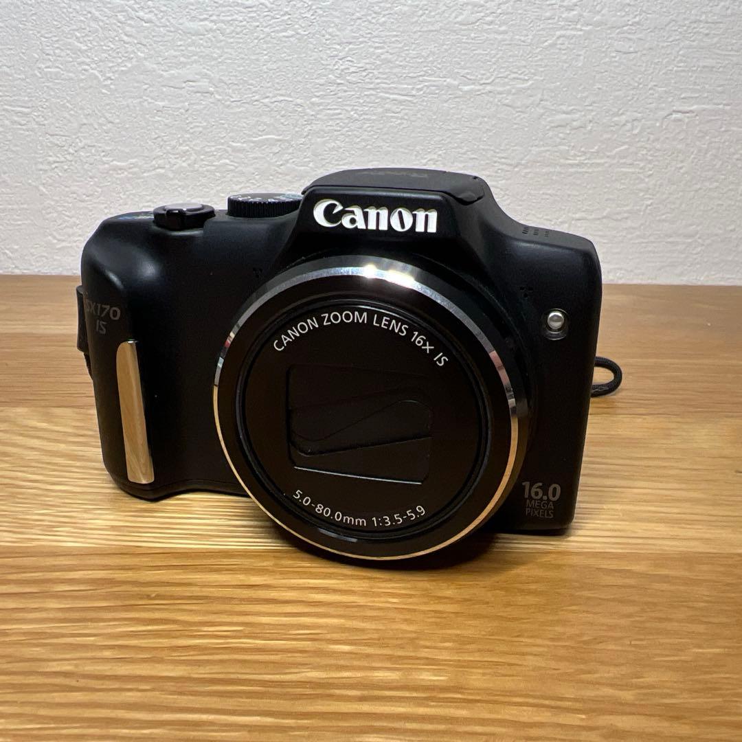 Canon PowerShot SX170 IS ブラック 美品