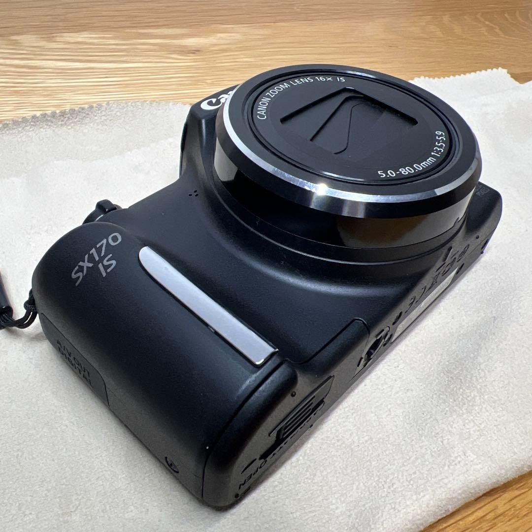 Canon PowerShot SX170 IS ブラック 美品