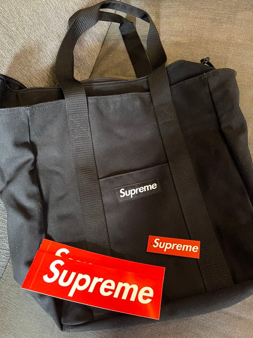 【新品】Supreme 22FW キャンバス トートバッグ Tote bag