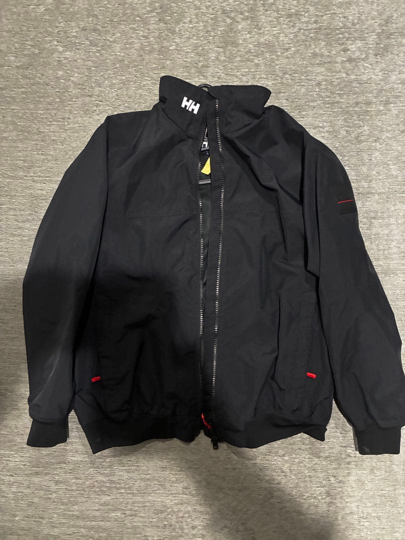 Helly Hansen ブラックナイロンジャケット XL