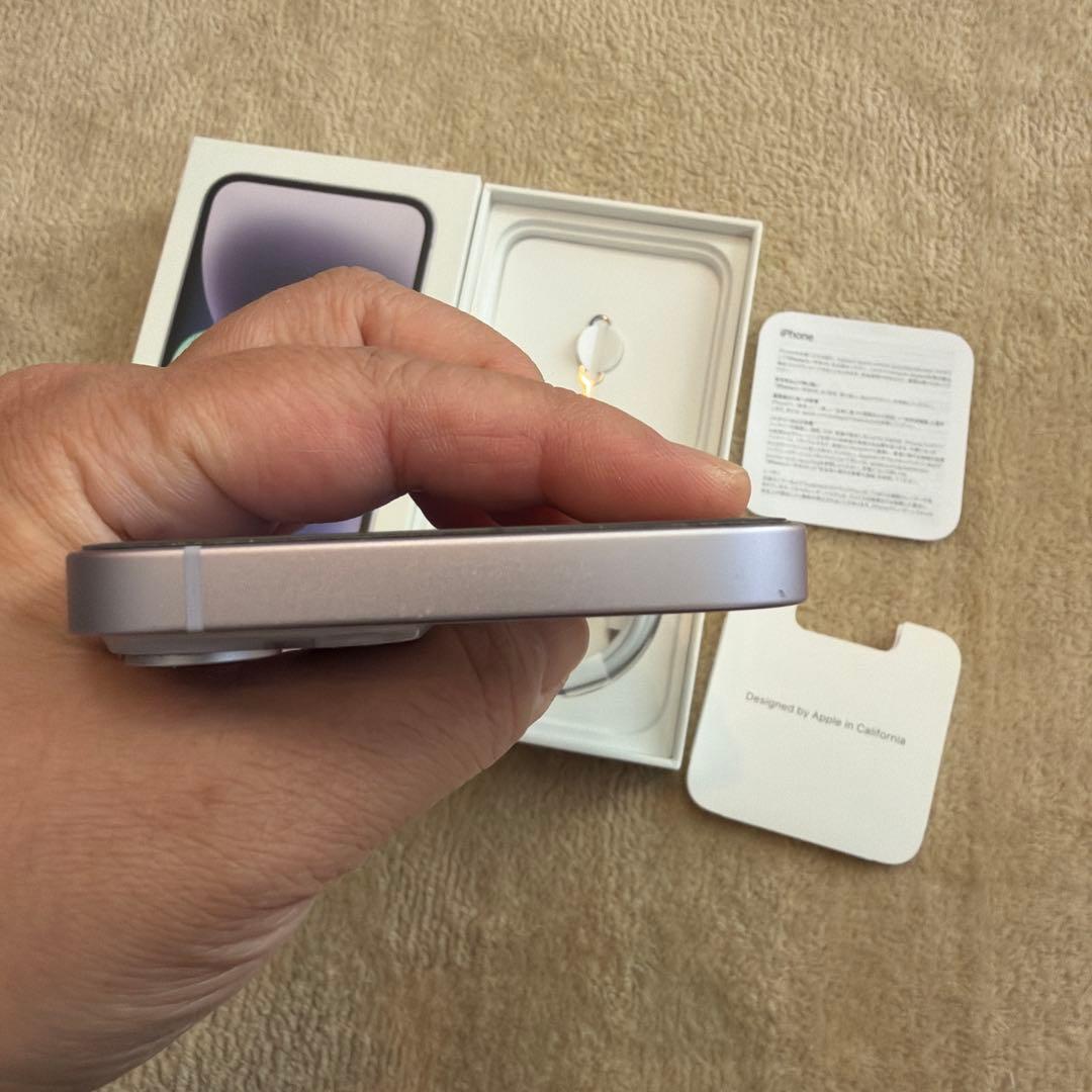 Apple iPhone 14 パープル 本体　良品　256GB SIMフリー