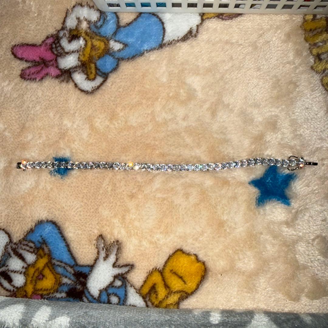 GRA モアサナイトブレスレット 17.78cm 即日発送