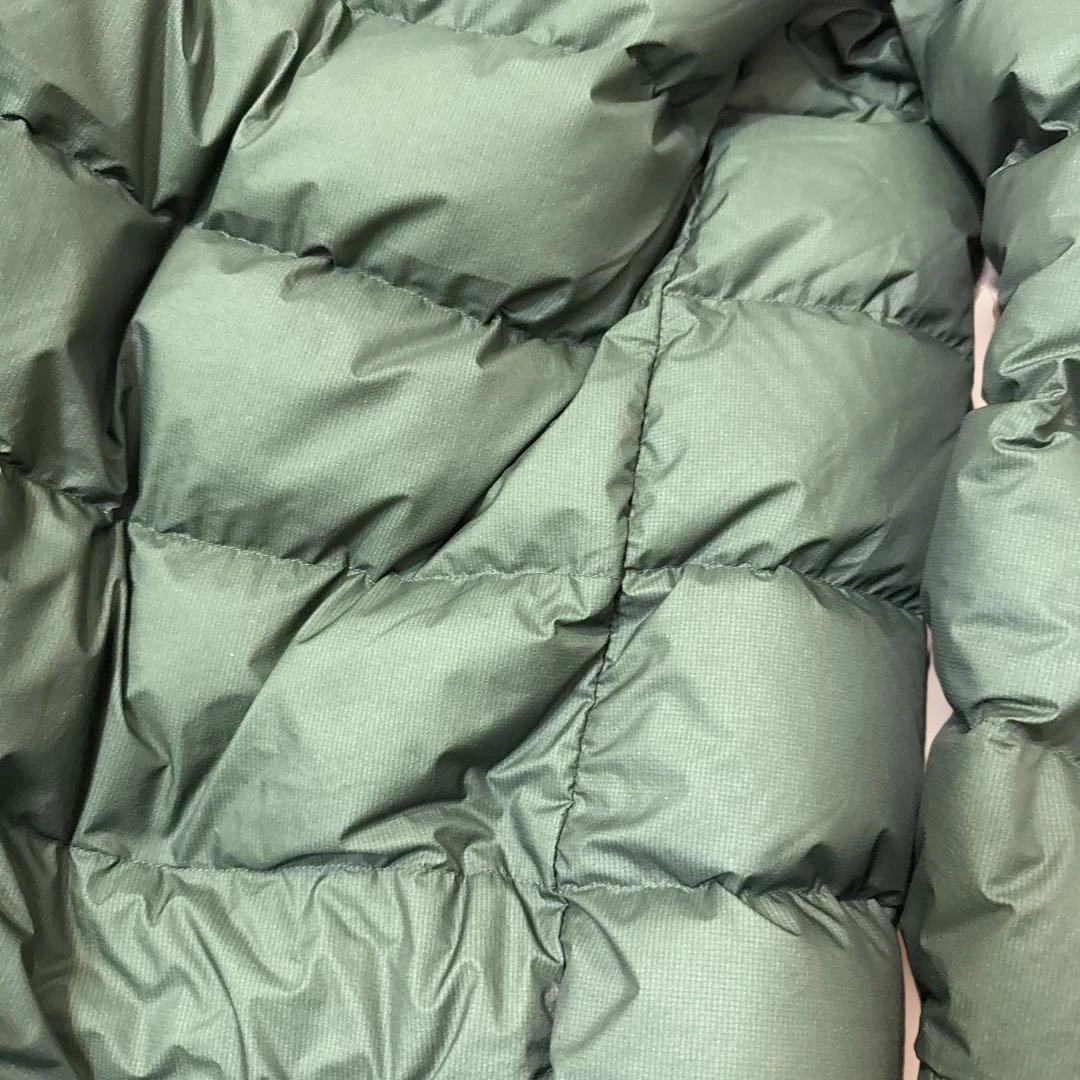 montbell フード付きダウンジャケット ダークグリーン　M